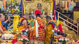 དད་ལྡན་པ་རྣམས་ཀྱི་གསོལ་འདེབས་སྨོན་ལམ་ལ་བརྟེན་ནས་ཡུན་རིང་པོར་སྐུ་འཚོ་བཞུགས་ཐུབ་རྒྱུའི་ཡིད་ཆེས་ཡོད་ཅེས་དཔལ་ས་སྐྱ་༧གོང་མ་ཁྲི་ཆེན་རིན་པོ་ཆེ་མཆོག་གིས་སྐུའི་གྱ་སྟོན་སྲུང་བརྩིའི་སྐབས་གསུངས་པ།