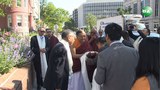 ས་སྐྱ་༧གོང་མ་ཁྲི་ཆེན་རིན་པོ་ཆེ་མཆོག་ཨ་རིའི་དོན་གཅོད་ཁང་དུ་ཕེབས་སྐབས། ༢༠༡༨།༥།༨