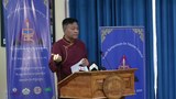 བོད་ཀྱི་རིག་གནས་ཐོག་མཁས་པ་སྟོན་རྒྱུ་ཡོད་པ་ཞིག་དགོས་པ་མ་གཏོགས། ཚོགས་འདུ་མང་པོར་འགྲོ་གྲོན་ཕོན་ཆེ་བཏང་སྟེ་གྲོགས་པོ་གྲོགས་མོ་ཐུག་པའི་ཟོལ་གྱིས་འགྲོ་བཞག་ན། ལས་རྒྱུ་འབྲས་ལ་འགྲོ་ཡི་མ་རེད་ཅེས་སྲིད་སྐྱོང་སྤེན་པ་ཚེ་རིང་གིས་ས་རཱ་མཐོ་སློབ་ཀྱི་བོད་རིག་པའི་བགྲོ་གླེང་དབུ་འབྱེད་གནང་སྐབས་གསུངས་པ།