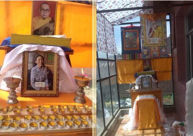 བླ་བྲང་བསང་ཁོག་ནས་བཀྲ་ཤིས་སྐྱིད་ཀྱིས་རང་སྲེག་ཞི་རྒོལ་རྗེས་ཁྱིམ་ལ་མཆོད་འབུལ་གནང་བ། ༢༠༡༥།༨།༢༨ བླ་བྲང་བསང་ཁོག་ནས་བཀྲ་ཤིས་སྐྱིད་ཀྱིས་རང་སྲེག་ཞི་རྒོལ་རྗེས་ཁྱིམ་ལ་མཆོད་འབུལ་གནང་བ། ༢༠༡༥།༨།༢༨