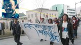 ཞོགས་ལྗང་དང་ནུབ་བྱང་མི་རིགས་སློབ་ཆེན་ནང་ལས་འགུལ་སྐབས། ༢༠༠༨