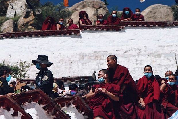 ལྷ་སའི་འབྲས་སྤུངས་ཞོ་སྟོན་སྐབས། ༢༠༢༠།༨།༡༨