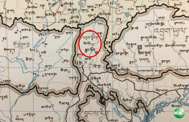 རྒྱ་གར་འབྲས་ལྗོངས་ཀྱི་ས་ཁྲ། 