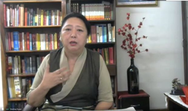 བཀའ་ཟུར་རྒྱ་རི་སྒྲོལ་མ་ལགས་ཀྱིས་གསལ་བསྒྲགས་གནང་སྐབས། ༢༠༢༠།༨།༡༤