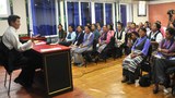 སྲིད་སྐྱོང་མཆོག་གིས་བུད་མེད་ཚོར་གཏམ་བཤད་གནང་བཞིན་པ། ༢༠༡༤།༨།༥