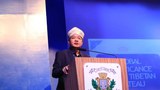 སྲིད་སྐྱོང་མཆོག་གིས་མཡེ་སོར་གཙུག་ལག་སློབ་གཉེར་ཁང་དུ་བོད་དོན་གཏམ་བཤད་གནང་འདུག