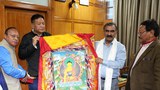 སྲིད་སྐྱོང་མཆོག་དང་ཧི་མཱ་ཅལ་མངའ་སྡེའི་སྤྱི་ཁྱབ་བློན་ཆེན་རྣམ་གཉིས་མཇལ་མོལ་གནང་འདུག