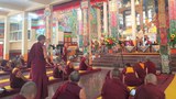 སྲིད་སྐྱོང་མཆོག་གིས་རྒྱ་གར་ལྷོ་ཕྱོགས་སྦེ་ལ་ཀོ་པི་བོད་མིའི་གཞིས་སྒར་ཁག་ནང་འཚམས་གཟིགས་གནང་བཞིན་འདུག