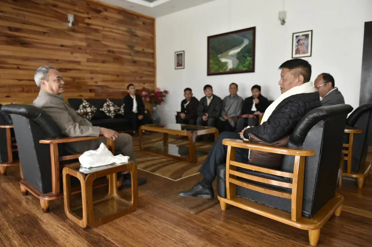 Sikyong Penpa tsering Meghalaya (2).jpg