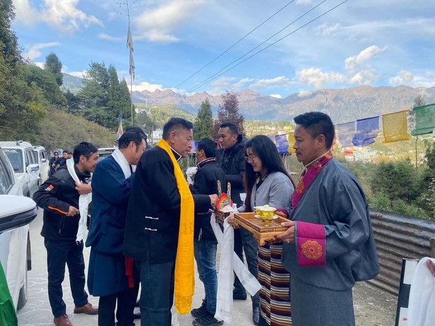 ཨ་རུ་ཎཱ་ཅལ་ཁུལ་གྱི་མི་རིགས་ཕལ་ཆེ་བ་བོད་དང་འབྲེལ་བ་ཆེན་པོ་ཆགས་ཀྱི་ཡོད་པ་སྲིད་སྐྱོང་མཆོག་གིས་གསུངས་འདུག
