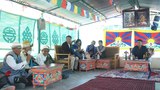 སྲིད་སྐྱོང་མཆོག་གིས་ལ་དྭགས་ཁུལ་དུ་འཚམས་གཟིགས་གནང་བཞིན་པ་དང་དེའི་རྗེས་ཨ་མི་རི་ཀར་ཕྱོགས་ཕེབས་གནང་གཏན་འཁེལ་འདུག