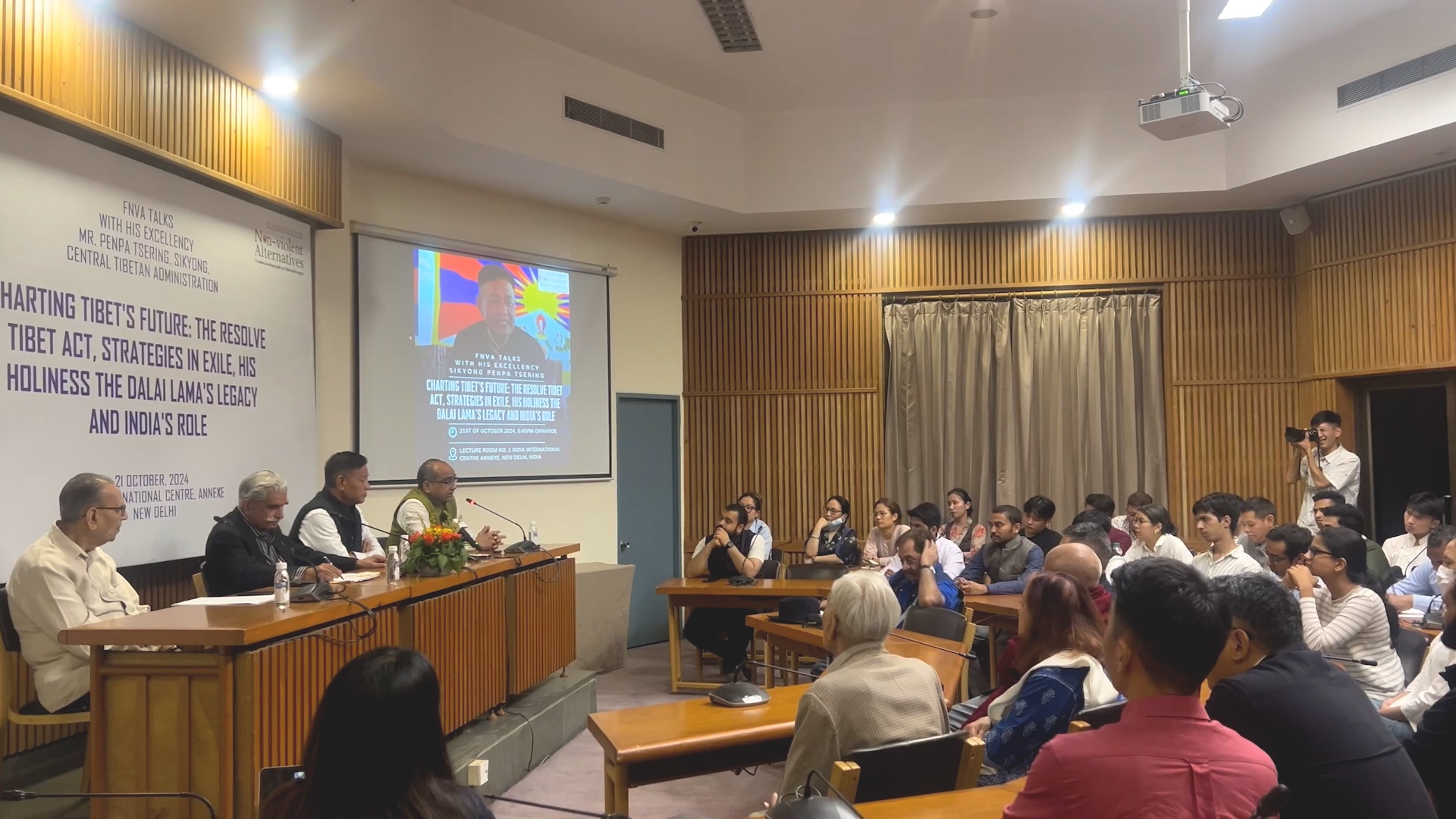 Sikyong penpa tsering delhi talk (1).jpg
