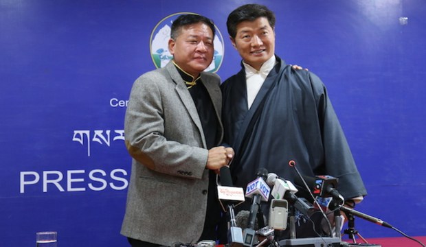 སྲིད་སྐྱོང་བློ་བཟང་སེངྒེ་མཆོག་དང་སྤྱི་འཐུས་ཚོགས་གཙོ་སྤེན་པ་ཚེ་རིང་རྣམ་གཉིས། ༢༠༡༦།༤