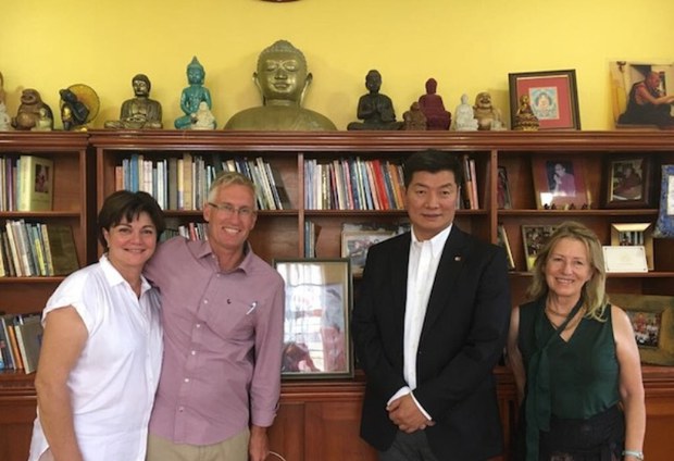 སྲིད་སྐྱོང་མཆོག་ཨ་ཧྥེ་རི་ཀར་ཕྱོགས་བསྐྱོད་སྐབས། ༢༠༡༨།༢།༥