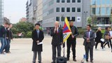 ཡོ་རོབ་མཉམ་འབྲེལ་གྱི་ལྟེ་གནས་སུ་བོད་མིའི་ཁྱིམ་ཚང་དྲུག་གིས་གདུང་སེམས་མཉམ་བསྐྱེད་ཀྱི་ལས་འགུལ་ཐེངས་༦༧་པའི་སྐབས། ༢༠༡༧།༥།༢