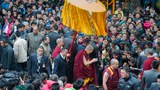 ༧གོང་ས་མཆོག་གཙུག་ལག་ཁང་ནས་ཕོ་བྲང་ལ་ཕེབས་བཞིན་པ། ༢༠༡༥།༣།༥