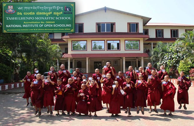 བཀྲ་ཤིས་ལྷུན་པོ་དགོན་པའི་སློབ་གྲྭ་དེ་རྒྱ་གར་གཞུང་གིས་ངོས་འཛིན་ཐོབ་པ།