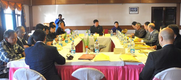 བོད་རྒྱ་ཞི་མོལ་ལས་དོན་ཚོགས་ཆུང་གི་བཞུགས་མོལ་ལྷན་ཚོགས་ཐེངས་ཉི་ཤུ་རྩ་བདུན་པ། ༢༠༡༥།༡།༥