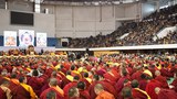 ༧གོང་ས་མཆོག་ནས་སོག་ཡུལ་དུ་མང་ཚོགས་ཆིག་ཁྲི་བཞི་སྟོང་ཙམ་ལ་གསུང་ཆོས་བསྩལ་བ།