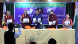 ཡིད་བཞིན་དབང་གི་རྒྱལ་པོ་དང་གཟིགས་སྣང་དང་ཉམས་རྟོགས་ཞེས་༧རྒྱལ་བའི་ཡོན་ཏན་བརྗོད་པའི་དཔེ་དེབ་གཉིས་དབུ་འབྱེད་གནང་སོང་།