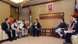 ཐེ་ཝན་གྲོས་ཚོགས་ཀྱི་སྐུ་མགྲོན་ཚོམས་ཆེན་ནང་ཐེ་ཝན་གྲོས་ཚོགས་བོད་དོན་རྒྱབ་སྐྱོར་ཚོགས་པ་དངོས་སུ་བཙུགས་པ་བསྒྲགས་སྐབས། ༢༠༡༦།༡༠།༧