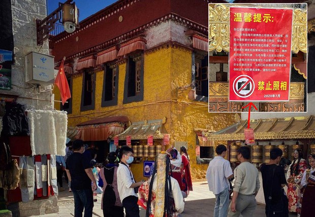 རྒྱ་ནག་ནས་བོད་ནང་ཡུལ་སྐོར་དུ་ཡོང་མཁན་མང་དྲགས་ནས་གནས་རྩ་ཆེན་དང་ཁོར་ཡུག་ལ་ཉེན་ཚབས་ཡོད་པ།
