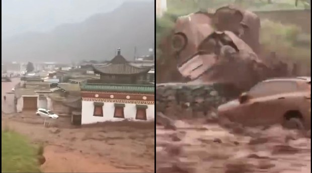 བོད་ནང་གི་རྭ་རྒྱ་དགོན་གྲོང་གཉིས་ནང་སྤྲིན་པ་གས་འཐོར་རྐྱེན་གྱིས་ཆུ་ལོག་བྱུང་སྟེ་རྒྱུ་ནོར་ལ་གོད་ཆགས་བྱུང་ཡོད་འདུག བོད་ནང་གི་རྭ་རྒྱ་དགོན་གྲོང་གཉིས་ནང་སྤྲིན་པ་གས་འཐོར་རྐྱེན་གྱིས་ཆུ་ལོག་བྱུང་སྟེ་རྒྱུ་ནོར་ལ་གོད་ཆགས་བྱུང་ཡོད་འདུག