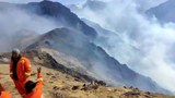 བོད་ནང་གི་སྐྱིད་གྲོང་རྫོང་ཁོངས་ཀྱི་ཤིང་ནགས་ལ་མེ་སྐྱོན་ཤུགས་ཆེ་ཤོར་བཞིན་འདུག