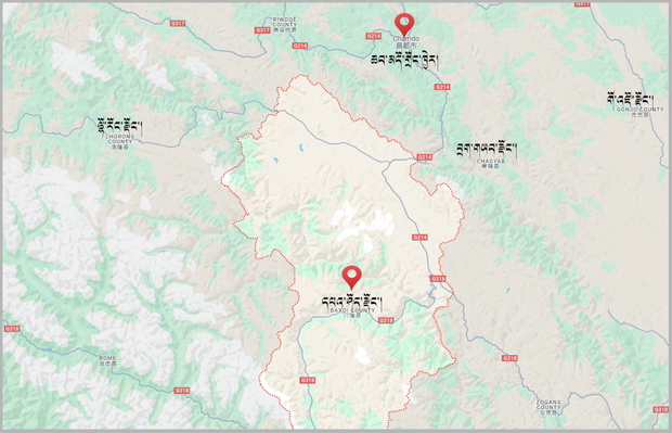 བོད་ཀྱི་རྒྱལ་དར་བསྒྲེངས་འཛུགས་བྱས་རྐྱེན་བོད་མི་ཞིག་རྒྱ་ནག་གི་ཉེན་རྟོག་པས་འཛིན་བཟུང་བྱས་འདུག