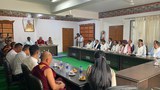 རྒྱ་གར་གྲོས་ཚོགས་གོང་འོག་གཉིས་ལས་གྲུབ་པའི་སྐུ་ཚབ་ཚོགས་ཆུང་གིས་རྡ་རམ་སཱ་ལར་འཚམས་གཟིགས་གནང་།