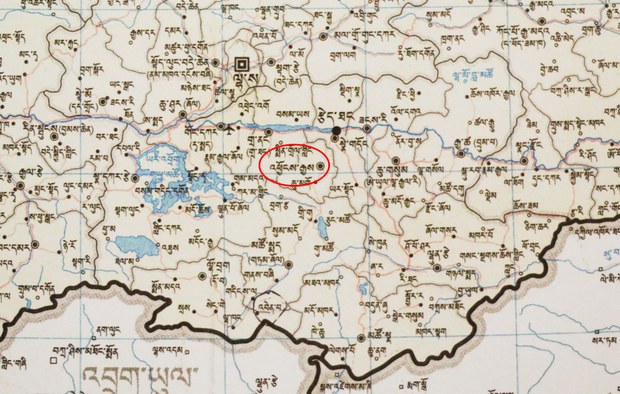 ལྷོ་ཁ་འཕྱོངས་རྒྱས་ཕྱོགས་ཀྱི་ས་ཁྲ། 
