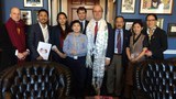 ཨ་རིའི་མི་སེར་བོད་མི་ཚོས་ཨ་རིའི་གྲོས་ཚོགས་ལ་བོད་དོན་ཞུ་གཏུགས་གནང་སྐབས། ༢༠༡༥།༣།༢