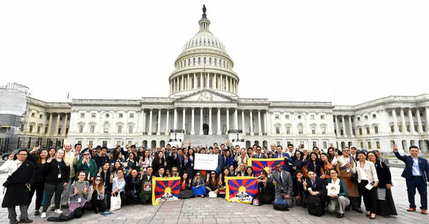 ཨ་རིའི་གྲོས་ཚོགས་སུ་བོད་དོན་ཞུ་གཏུག་སྐབས། ༢༠༡༩