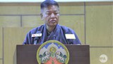 ༧གོང་ས་མཆོག་གི་སྐུ་ཁམས་གསལ་ཐང་ཡིན་པས་སེམས་ཁྲལ་གནང་མི་དགོས་པ་གསུངས་པ།