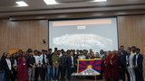 བོད་ཀྱི་འགྲེམས་སྟོན་ཁང་གི་རྒྱ་གར་ལྷོ་ཕྱོགས་སུ་བོད་དོན་དྲིལ་བསྒྲཊ་ཀྱི་སྐོར་སྐྱོད་འགྲེམས་སྟོན་ཁྲོད་མི་གྲངས་ ༧༠༠༠ ལྷག་གིས་མཉམ་ཞུགས་གནང་འདུག