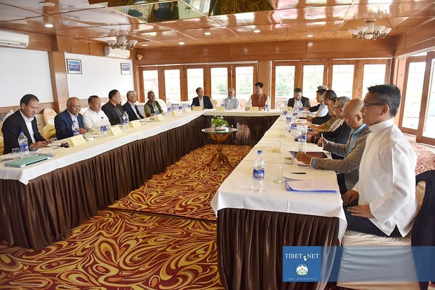 བོད་རྒྱ་འབྲེལ་མོལ་ལས་དོན་ཚོགས་ཆུང་གི་ཚོགས་འདུ་ཐེངས་སོ་གཅིག་པའི་ཚོགས་ར། ༢༠༡༩།༥།༡༥