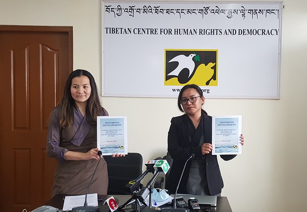 བོད་ཀྱི་གནས་སྟངས་ལ་གཞིགས་རྒྱ་ནག་གི་ཡར་རྒྱས་འཛུགས་སྐྲུན་གྱི་སྲིད་ཇུས་ལ་ཡིད་ཆེས་བྱེད་མི་རུང་བ་གསལ་སྟོན། བོད་ཀྱི་གནས་སྟངས་ལ་གཞིགས་རྒྱ་ནག་གི་ཡར་རྒྱས་འཛུགས་སྐྲུན་གྱི་སྲིད་ཇུས་ལ་ཡིད་ཆེས་བྱེད་མི་རུང་བ་གསལ་སྟོན།