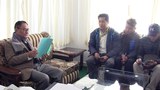 ཨ་རུ་ནཱ་ཅལ་མངའ་སྡེའི་གྲོང་ཁྱེར(Naharlagun)ནང་གི་དོན་རྐྱེན་ཁྲོད་གྱོང་གུད་ཕོག་པའི་བོད་མི་ཚོ་རྡ་སར་རོགས་རམ་ཞུ་འབོད་ཆེད་འབྱོར་སྐབས། ༢༠༡༩།༣།༦