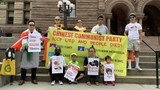 ཁེ་ཎ་ཌའི་ནང་བོད་མི་ཁག་ཅིག་གིས་བོད་ནང་གི་གནས་སྟངས་ངོ་སྤྲོད་ཀྱི་ལས་འགུལ་སྤེལ་འདུག