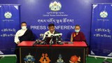 བོད་མིའི་སྒྲིག་འཛུགས་ཀྱི་དབུས་འོས་བསྡུ་ལས་ཁུངས་ནས་གསར་འགོད་གསལ་བསྒྲགས་སྐབས། ༩།༢༨།༢༠༢༠