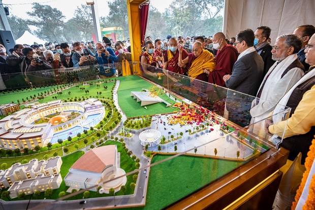 ༧གོང་ས་ཏཱ་ལའི་བླ་མ་བོད་དང་རྒྱ་གར་གྱི་གནའ་བོའི་རིག་གཞུང་ལྟེ་གནས་ཁང་གསར་བསྐྲུན་ཆེད་རྒྱ་གར་དབུས་དང་ས་གནས་གཞུང་གཉིས་ནས་མཐུན་འགྱུར་རྒྱབ་སྐྱོར་ཐོབ་བཞིན་འདུག ༧གོང་ས་ཏཱ་ལའི་བླ་མ་བོད་དང་རྒྱ་གར་གྱི་གནའ་བོའི་རིག་གཞུང་ལྟེ་གནས་ཁང་གསར་བསྐྲུན་ཆེད་རྒྱ་གར་དབུས་དང་ས་གནས་གཞུང་གཉིས་ནས་མཐུན་འགྱུར་རྒྱབ་སྐྱོར་ཐོབ་བཞིན་འདུག