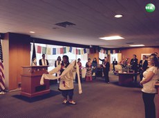 ཨ་མི་རི་ཀའི་ཕྱི་སྲིད་ལས་ཁུངས་ནང་དུ་བོད་ཀྱི་ལོ་གསར་སྲུང་བརྩི་གནང་སྐབས། ༢༠༡༦།༢།༡༨
