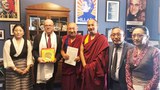 བོད་མི་མང་སྤྱི་འཐུས་སྐུ་ཚབ་ཁག་ཅིག་གིས་ཨ་རིའི་གྲོས་ཚོགས་འོག་མའི་འཐུས་མི་སྐུ་ཞབས་(Jim Mcgovern)དང་མཇལ་འཕྲད་སྐབས། ༢༠༡༩།༦།༡༨