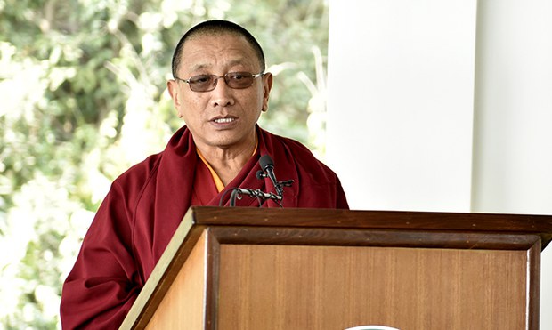 བོད་ཀྱི་ཆོས་བརྒྱུད་ཆེན་པོ་བཞི་དང་གཡུང་དྲུང་བོན་བཅས་པའི་ལྷན་ཚོགས་ཐེངས་༡༣པ་ཕྱིར་འགྱངས་གནང་བ།
