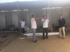 བོད་ཀྱི་གཞོན་ནུའི་ཚོགས་གཙོ་མཆོག་གིས་གཏོར་སྐྱོན་ཐེབས་ཡུལ་ཁྲོམ་རར་གཟིགས་པ། ༢༠༡༦།༡༠།༢༠