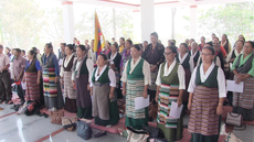 རྒྱ་གར་ལྷོ་ཕྱོགས་སུ་བུད་མེད་སྒེར་ལངས་དུས་དྲན་སྲུང་བརྩི། ༢༠༢༠།༣།༡༢ 