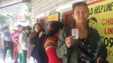 རྡ་རམ་ས་ལའི་ས་གནས་རྒྱ་གར་གཞུང་གི་གྲོང་སྡེ་ལྷན་ཚོགས་ཀྱི་འོས་བསྡུའི་ནང་བོད་མིས་འོས་ཤོག་བླུགས་བཞིན་པ། ༢༠༡༦།༣།༢༧