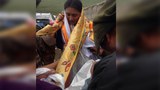 ཚེ་རིང་འཚོ་གློད་བཀྲོལ་བྱུང་བར་ཕེབས་བསུའི་སྐབས། ༢༠༡༦།༦།༡༠