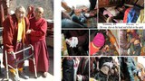 དགེ་བཤེས་ཚེ་དབང་རྣམ་རྒྱལ་ལགས་ཀྱི་ཉེ་པར་དང་དེ་སྔའི་ཞི་རྒོལ་སྐབས་རྨས་སྐྱོན་ཕོག་པའོ་བོད་མི། ༢༠༡༨