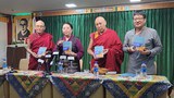 སྤྲུལ་སྐུ་བསྟན་འཛིན་བདེ་ལེགས་རིན་པོ་ཆེ་མཆོག་གི་ཚ་མོ་ཉི་མ་ལྷ་མོ་ལགས་ཀྱིས་བརྩམས་པའི་བདེན་དོན་གླེང་བའི་གཏམ་ཟེར་བའི་དེབ་ཅིག་བདེ་སྲུང་བཀའ་བློན་རྒྱ་རི་སྒྲོལ་མ་ལགས་ནས་དབུ་འབྱེད་གནང་བ།